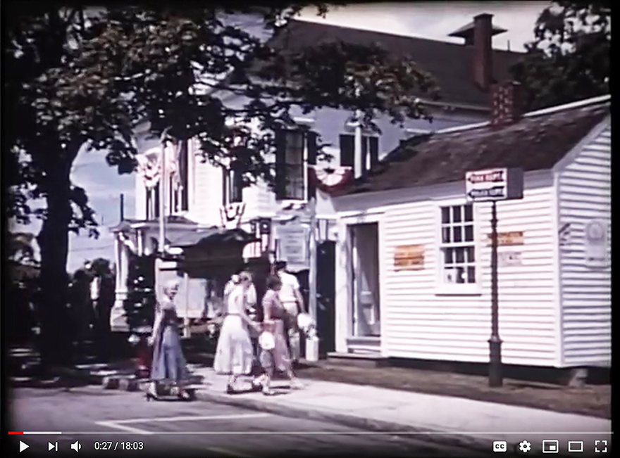 Toll House as Tercentennial Information Booth