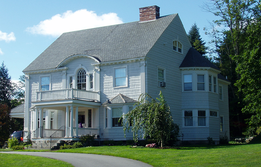 Scoboria House after the move